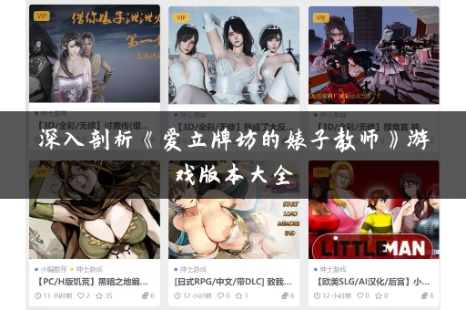 深入剖析《爱立牌坊的婊子教师》游戏版本大全