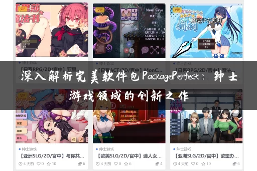 深入解析完美软件包PackagePerfect：绅士游戏领域的创新之作