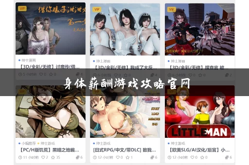 身体薪酬游戏攻略官网