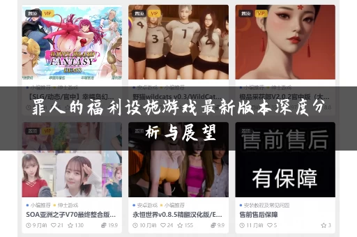 罪人的福利设施游戏最新版本深度分析与展望 罪人的福利设施游戏最新版本深度分析与展望