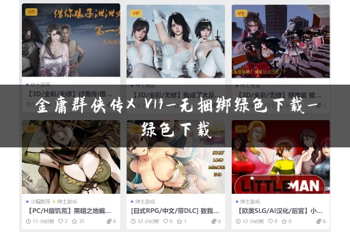 金庸群侠传X V19_无捆绑绿色下载_绿色下载