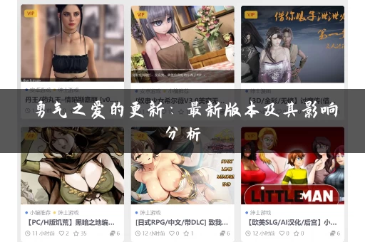 勇气之爱的更新：最新版本及其影响分析