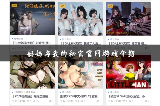 妈妈与我的秘密官网游戏介绍 妈妈与我的秘密官网游戏介绍
