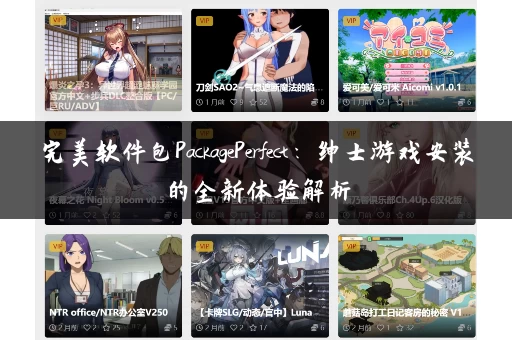 完美软件包PackagePerfect：绅士游戏安装的全新体验解析