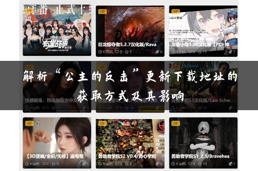 解析“公主的反击”更新下载地址的获取方式及其影响