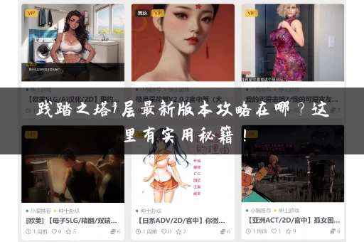 践踏之塔9层最新版本攻略在哪？这里有实用秘籍！