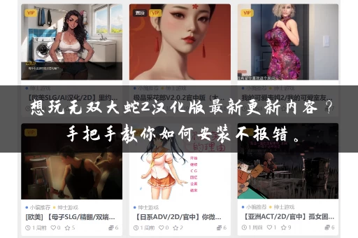 想玩无双大蛇2汉化版最新更新内容？手把手教你如何安装不报错。