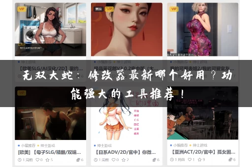 无双大蛇:修改器最新哪个好用?功能强大的工具推荐! 无双大蛇:修改器最新哪个好用?功能强大的工具推荐!