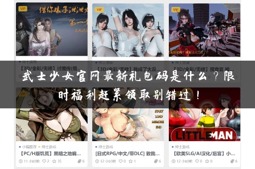武士少女官网最新礼包码是什么？限时福利赶紧领取别错过！