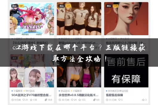 cs2游戏下载在哪个平台?正版链接获取方法全攻略! cs2游戏下载在哪个平台?正版链接获取方法全攻略!