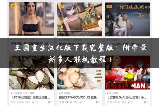 王国重生汉化版下载完整版:附带最新多人联机教程! 王国重生汉化版下载完整版:附带最新多人联机教程!