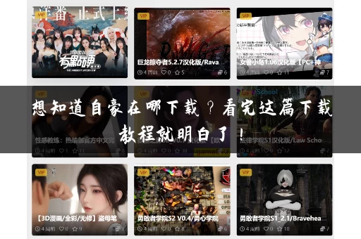 想知道自豪在哪下载?看完这篇下载教程就明白了! 想知道自豪在哪下载?看完这篇下载教程就明白了!