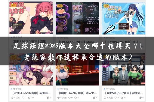 足球经理2023版本大全哪个值得买？(老玩家教你选择最合适的版本)