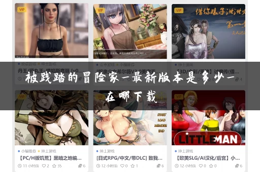 被践踏的冒险家_最新版本是多少_在哪下载