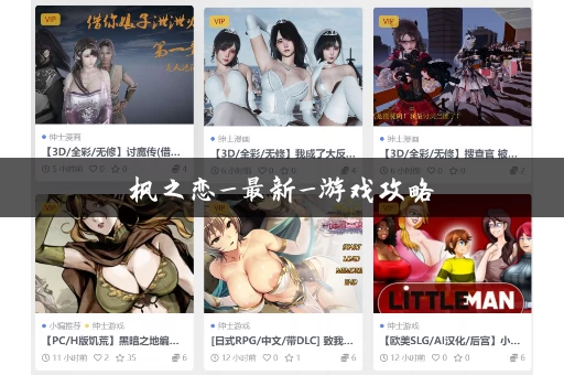 枫之恋_最新_游戏攻略