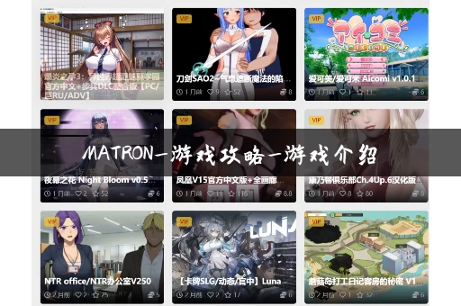 MATRON_游戏攻略_游戏介绍