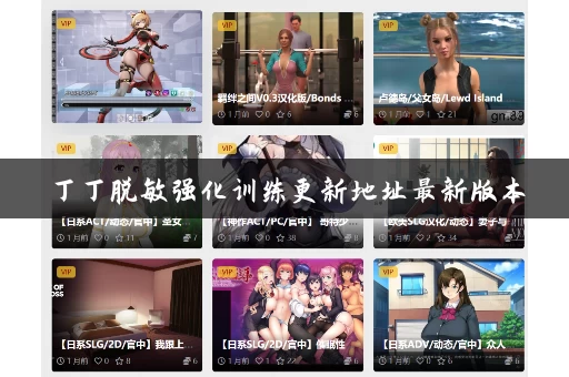 丁丁脱敏强化训练更新地址最新版本