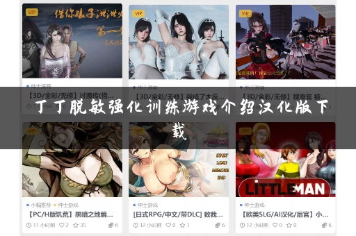 丁丁脱敏强化训练游戏介绍汉化版下载