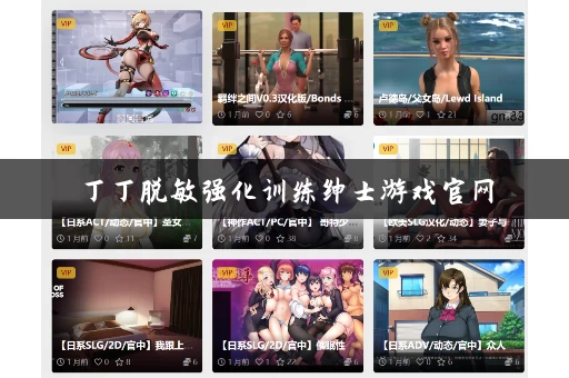 丁丁脱敏强化训练绅士游戏官网