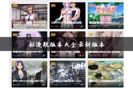 驱逐舰版本大全最新版本