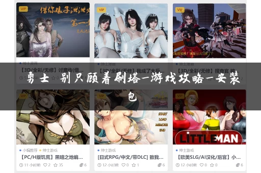 勇士 别只顾着刷塔_游戏攻略_安装包