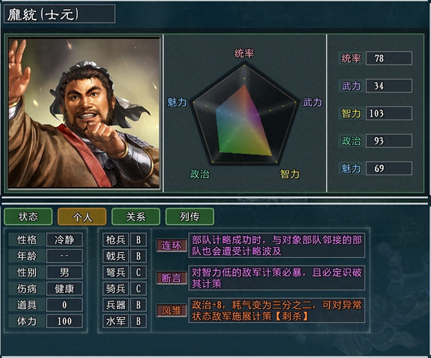 三国志11大浪淘沙特技详解：劝学、蛊动、断言、倾国、杏林有何妙用