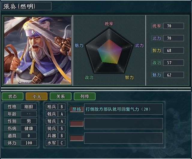 《三国志11大浪淘沙》新武将讲解9：王睿波才张奂的能力属性及妙用