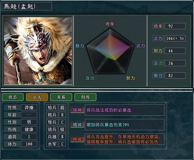 三国志11大浪淘沙特技详解二十：神威义从虎豹从文的效果及妙用