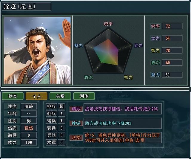 三国志11大浪淘沙特技详解二十：神威义从虎豹从文的效果及妙用