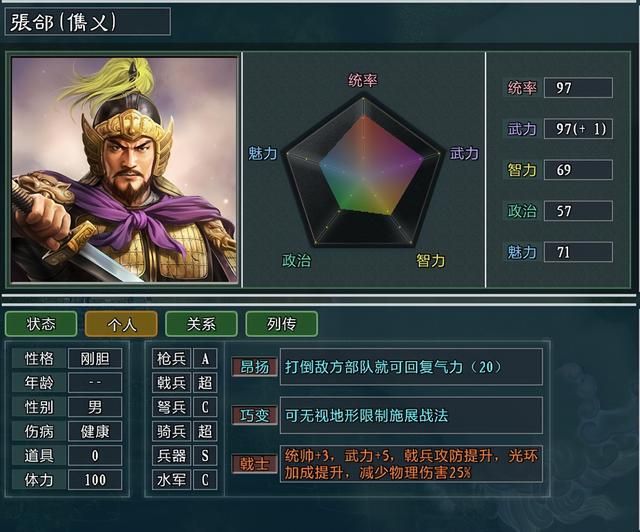 三国志11大浪淘沙特技详解十二：巧变游击骁武狙击神臂的效果及妙用