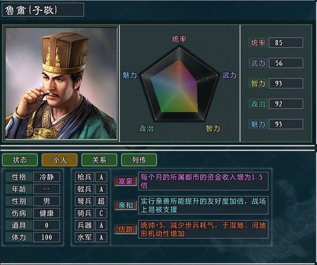 三国志11大浪淘沙特技详解37：伏路贤哲革新法治亲和的效果及妙用