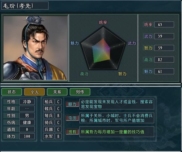 三国志11大浪淘沙特技详解37：伏路贤哲革新法治亲和的效果及妙用
