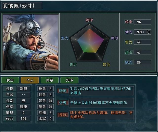 三国志11大浪淘沙特技详解十三：破竹激励步将骁骑斗将的效果及妙用