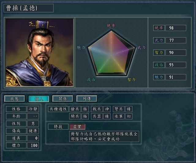 三国志11血色衣冠特技讲解十一：火攻言毒机智诡计虚实的威力展示及妙用