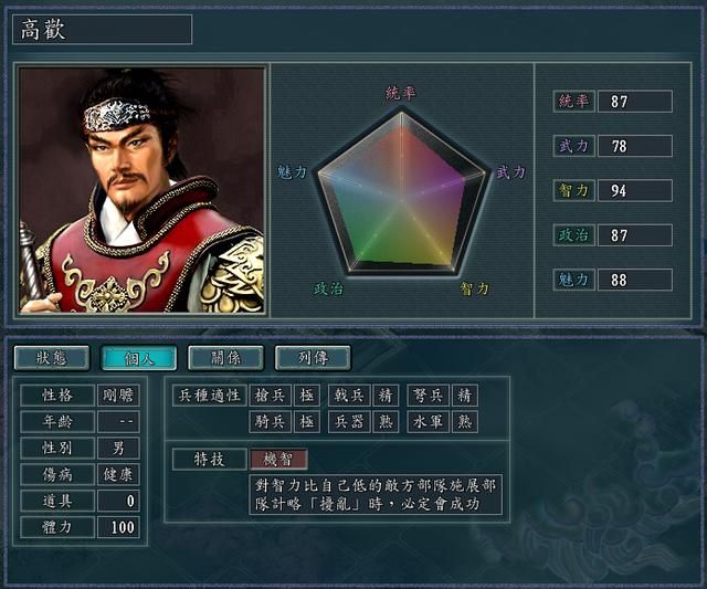 三国志11血色衣冠特技讲解十一：火攻言毒机智诡计虚实的威力展示及妙用