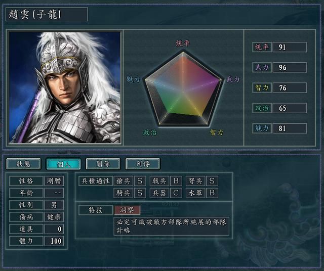 三国志11谁是最强武将（单骑最强的八个武将推荐）