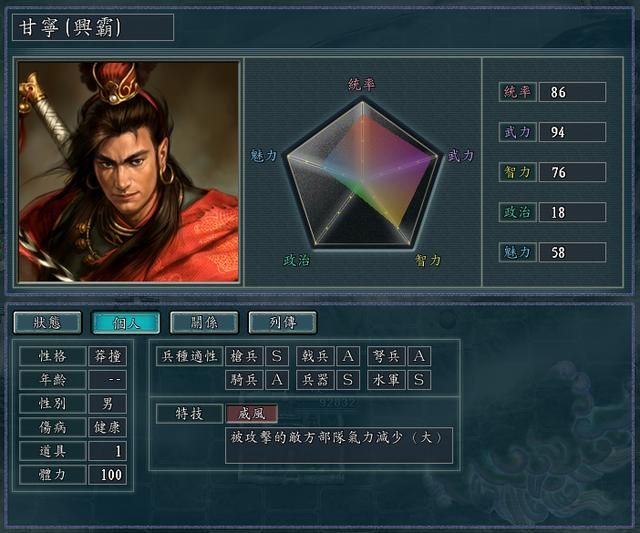 三国志11谁是最强武将（单骑最强的八个武将推荐）