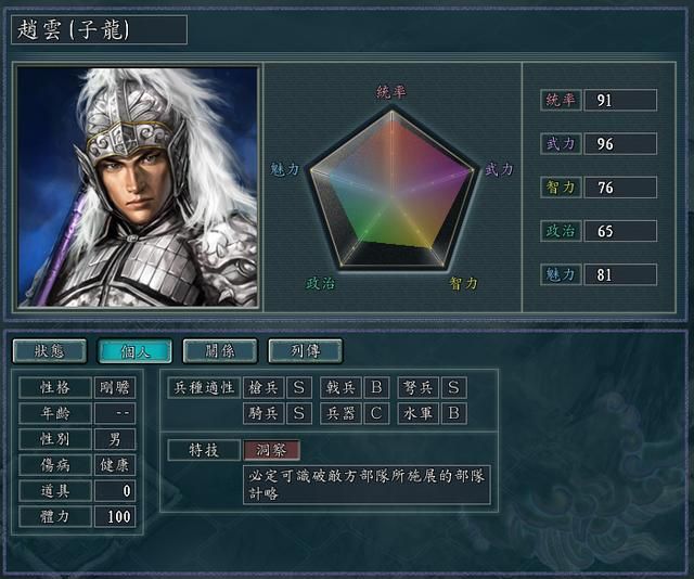 三国志11最强武将有哪些（四个一人即可一统天下的武将推荐）