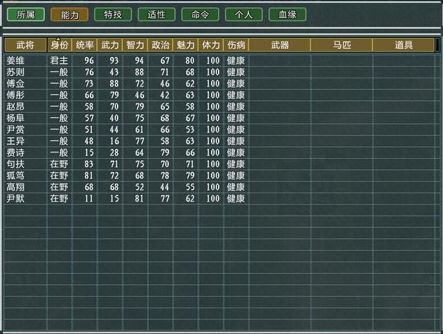 三国志11大浪淘沙姜维势力怎么玩（姜维势力难度强度全测评）
