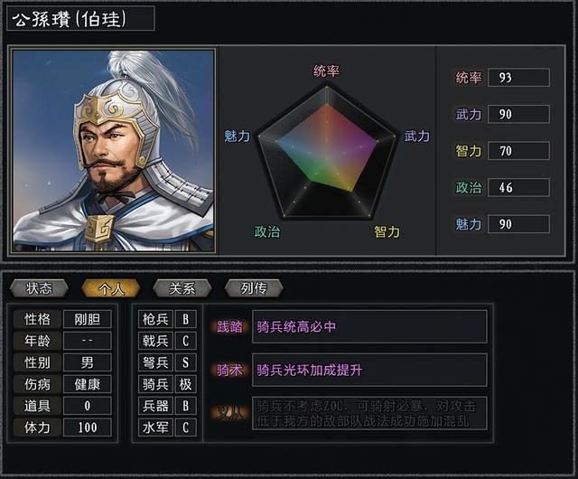 三国志11大浪淘沙公孙瓒实况攻略（公孙瓒势力图文解说01）