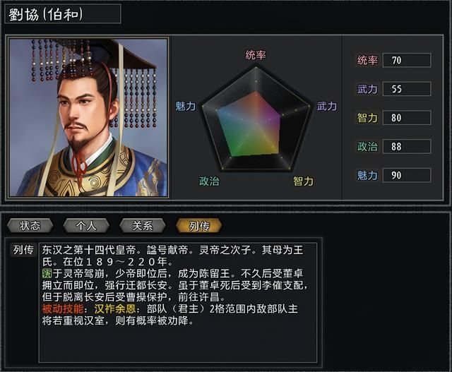 三国志11大浪淘沙刘协势力怎么玩（刘协势力难度强度全测评）