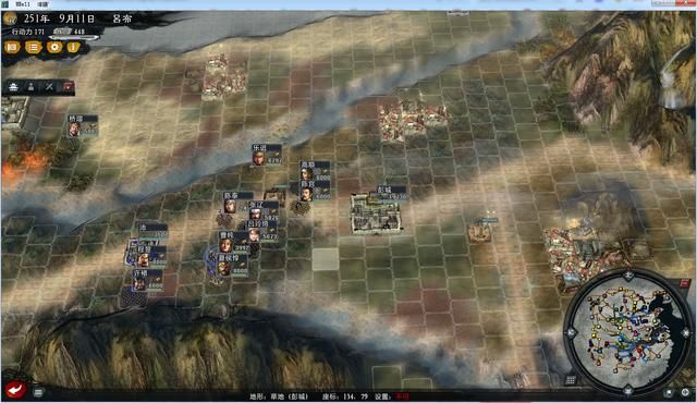 三国志11大浪淘沙群雄逐鹿吕布实况2（吕布图文攻略解说合集）