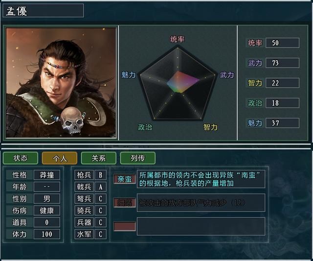 三国志11大浪淘沙孟获势力怎么玩（孟获势力难度强度全测评）