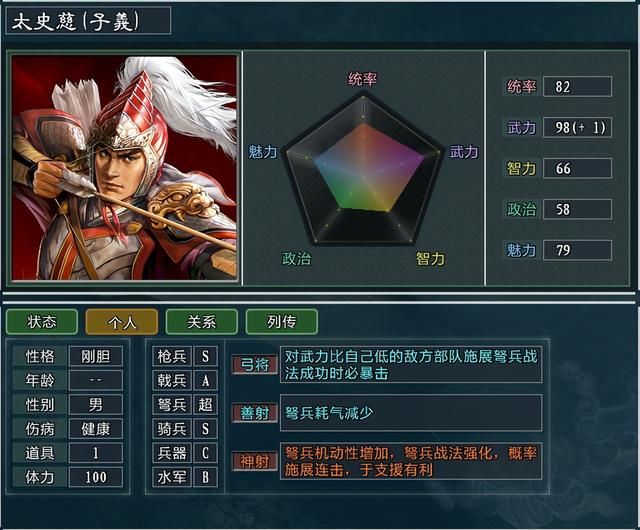 三国志11大浪淘沙中面板平庸但特技超强的四个武将推荐