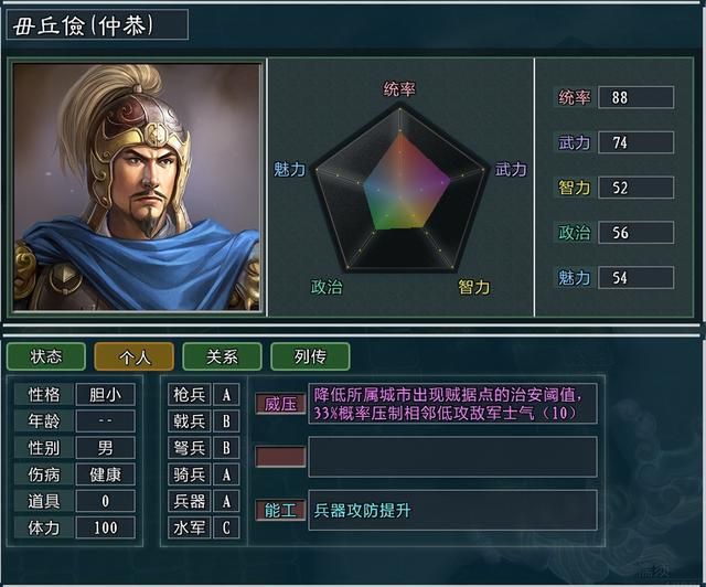 三国志11大浪淘沙毌丘俭势力怎么玩（毌丘俭势力难度强度测评）
