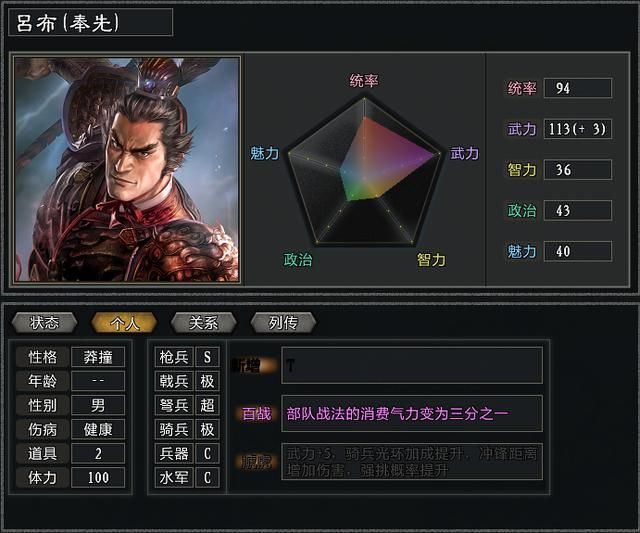 三国志11大浪淘沙英雄集结吕布实况（吕布势力图文解说01）