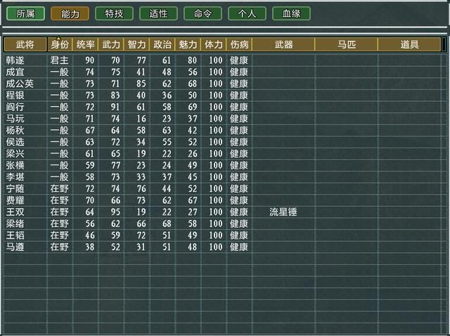 三国志11大浪淘沙韩遂势力怎么玩（韩遂势力难度强度全测评）