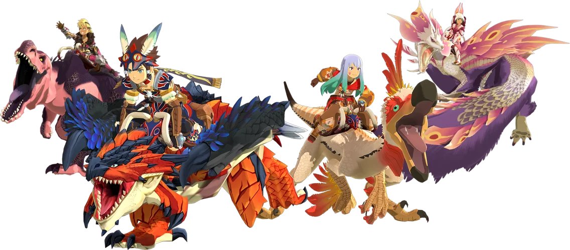 怪物猎人物语2：毁灭之翼／Monster Hunter Stories 2： Wings of Ruin／支持网络联机（V1.5.3+全DLC-NS模拟器版）
