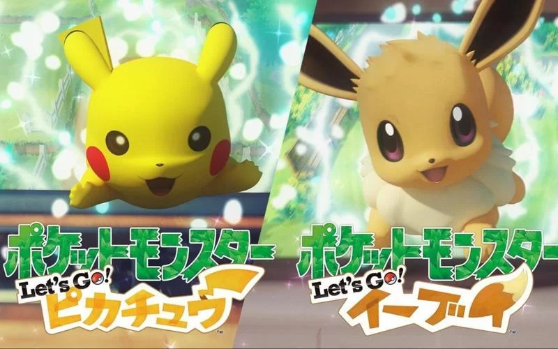 精灵宝可梦Let’s Go皮卡丘伊布／Pokemon Let’s Go! Pikach Eeve