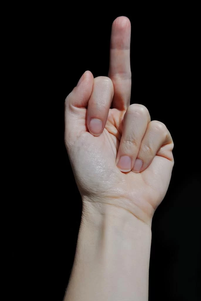 自由的中指／Freedom Finger